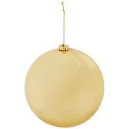 Weihnachtskugel, Ø: 20 cm, goldfarben