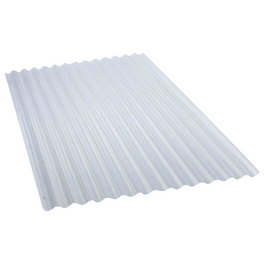 Wellplatte, BxL: 1045 x 2000 mm, Polycarbonat (PC), klar