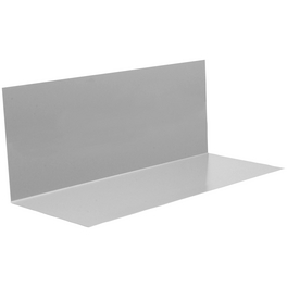 Winkelblech, BxL: 125 x 2000 mm, Aluminium, natur, ohne Wasserfalz