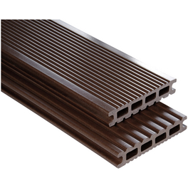 WPC-Terrassendiele, Breite: 14,5 cm, Stärke: 2,6 cm, 1 Stk.