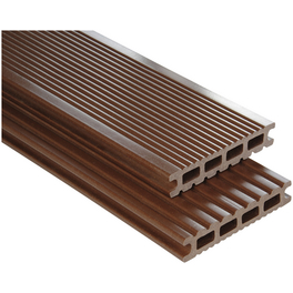 WPC-Terrassendiele, Breite: 14,5 cm, Stärke: 2,6 cm, 1 Stk.