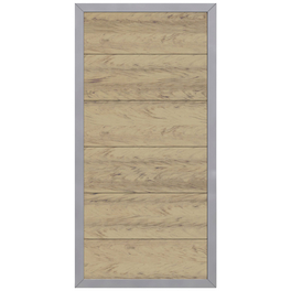 Zaunelement »Design«, Holz-Polymer-Werkstoffe (WPC), HxL: 180 x 90 cm cm