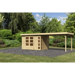 Gartenhaus »Kerko 4«, Holz, BxHxT: 561 x 211 x 217 cm (Außenmaße)