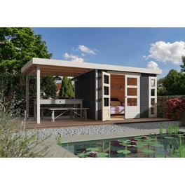 Gartenhaus »Kerko 4«, Holz, BxHxT: 561 x 211 x 217 cm (Außenmaße)