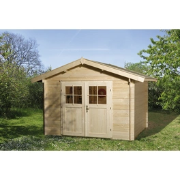 Gartenhaus »Premium«, Holz, BxHxT: 380 x 262 x 200 cm (Außenmaße inkl. Dachüberstand)