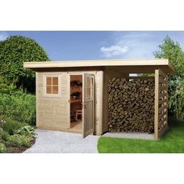 Gartenhaus »170 Gr.1«, Holz, BxHxT: 430 x 226 x 210 cm (Außenmaße inkl. Dachüberstand)