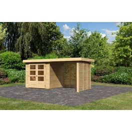 Gartenhaus »Askola«, Holz, BxHxT: 433 x 211 x 217 cm (Außenmaße)