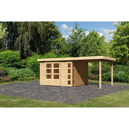 Gartenhaus »Kerko 5«, Holz, BxHxT: 522 x 210 x 246 cm (Außenmaße inkl. Dachüberstand)