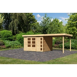 Gartenhaus »Kerko 5«, Holz, BxHxT: 557 x 210 x 246 cm (Außenmaße inkl. Dachüberstand)