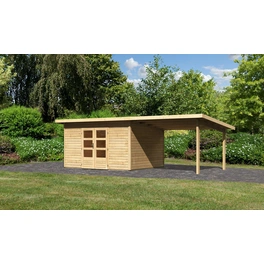 Gartenhaus »Northeim 4«, Holz, BxHxT: 664 x 229,5 x 309 cm (Außenmaße inkl. Dachüberstand)