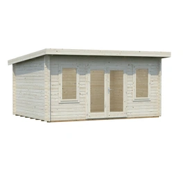 Blockbohlenhaus »Lisa«, Holz, BxHxT: 494 x 239 x 330 cm (Außenmaße inkl. Dachüberstand)