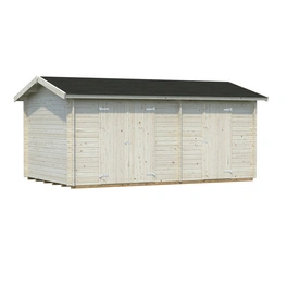 Blockbohlenhaus »Jari«, Holz, BxHxT: 550 x 251 x 300 cm (Außenmaße inkl. Dachüberstand)