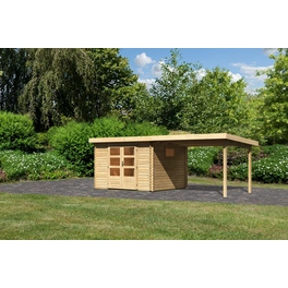 Gartenhaus »Trittau 3«, Holz, BxHxT: 580,5 x 217 x 297 cm (Außenmaße inkl. Dachüberstand)