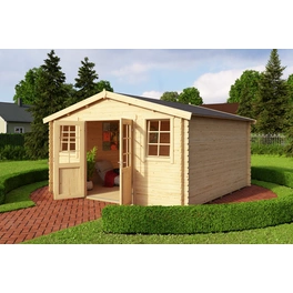 Gartenhaus »Mosel 4«, Holz, BxHxT: 425 x 245 x 390 cm (Außenmaße inkl. Dachüberstand)
