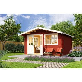 Gartenhaus »Norderney 3«, Holz, BxHxT: 444,6 x 256,5 x 480 cm (Außenmaße inkl. Dachüberstand)