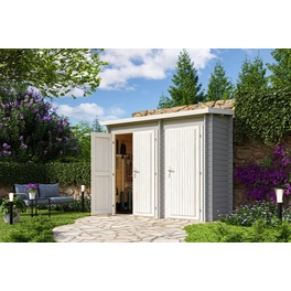 Gartenhaus »Bari«, Holz, BxHxT: 280 x 233,7 x 135 cm (Außenmaße inkl. Dachüberstand)