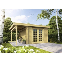 Gartenhaus »Pulti 34-B Typ 3«, Holz, BxT: 480 x 300 cm (Außenmaße inkl. Dachüberstand)