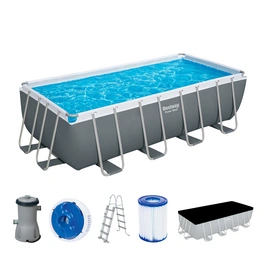 Pool »Power Steel™«, BxH: 244 x 122 cm, Aufstellbecken, mit Kartuschenfilteranlage