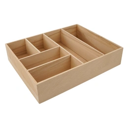 Organizer, Buche, BxHxT: 26 x 7 x 32,1 cm