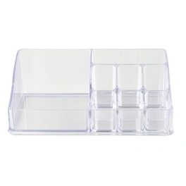 Kosmetik-Organizer, transparent, BxHxT: 17,5 x 6 x 9,5cm