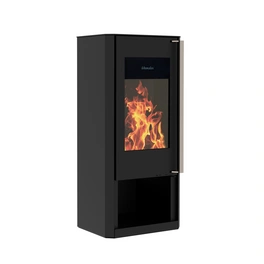 Kaminofen »Turon«, schwarz, Stahl, 8 kW, Dauerbrand geeignet