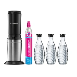 Wassersprudler »Crystal 3.0«, inkl. 3 x Glaskaraffe (0,7 l), 1 Zylinder für max. 60 l