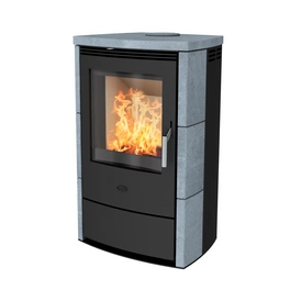 Kaminofen »Meltemi«, schwarz, Speckstein, 8,4 kW, Dauerbrand geeignet