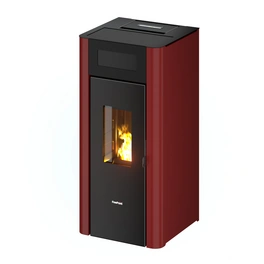 Pelletofen »Amaranto 9«, 8,5 kW, Stahl, bordeaux