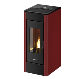 Pelletofen »Indaco 11«, 10,5 kW, Stahl, bordeaux