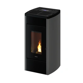 Pelletofen »Duke 14«, 14 kW, Stahl, titanium