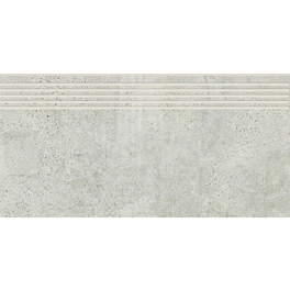 Bodenfliese »Newstone«, rechteckig, 60 x 120 cm, lichtgrau, R 10