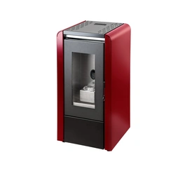 Pelletofen »Baby 5«, 2,3 - 5,6 kW, BxHxT: 46 x 83 x 43 cm, rot, WiFi-fähig