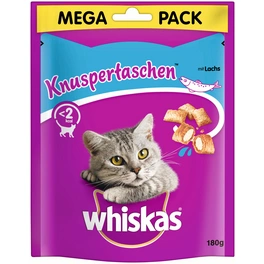 Katzensnack »Knuspertaschen™«, mit Lachsgeschmack, 180 g