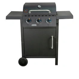 Gasgrill »3-Brenner«, verchromt, 37x45cm, 9kW