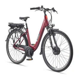 E-Citybike »RC845«, 7-Gang-Nabenschaltung, Frontmotor, 468 Wh, Weinrot