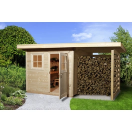 Gartenhaus »170 A Gr.2«, Holz, BxHxT: 430 x 226 x 311 cm (Außenmaße inkl. Dachüberstand)