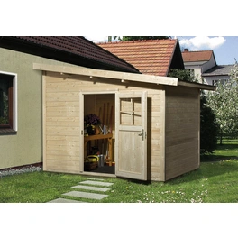 Gartenhaus »260 Gr.2«, Holz, BxHxT: 355 x 260 x 235 cm (Außenmaße inkl. Dachüberstand)