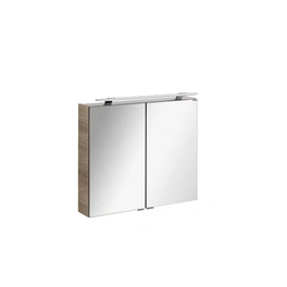 Spiegelschrank »LUXOR«, BxHxT: 80 x 72,5 x 20,5 cm, 6500 K, kaltweiß, 7W