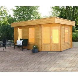 Gartenhaus »Maja«, Holz, BxHxT: 503 x 228 x 299 cm (Außenmaße inkl. Dachüberstand)