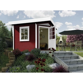 Gartenhaus »213«, Holz, BxHxT: 278 x 237 x 238 cm (Außenmaße inkl. Dachüberstand)
