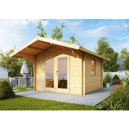 Gartenhaus »Bergen 44-B«, Holz, BxHxT: 360 x 250 x 300 cm (Außenmaße inkl. Dachüberstand)