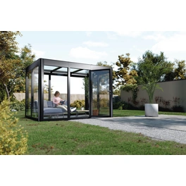 Gewächshaus »SunGarden Infinity 2.1«, BxHxT: 233 x 229 x 128 cm, anthrazit-metallic