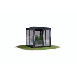 Gewächshaus »SunGarden Power 2.2«, BxHxT: 233 x 229 x 233 cm, anthrazit-metallic