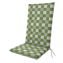 Auflage »Living«, BxHxL: 48 x 6 x 119 cm, aus 55 % Polyester und 45 % Baumwolle, grün/hellgruen