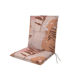 Sitzauflage »Spot«, BxLxS: 48 x 100 x 5 cm, aus 55 % Polyester, 45 % Baumwolle, beige/braun/orange/rosa