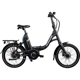 E-Bike »X20«, 20 Zoll, 7 Gänge, max. Reichweite: 120 km, schwarz/rot