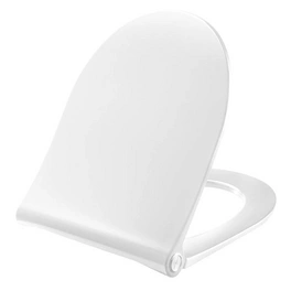 Sanitär WC-Sitz »Sway D«, BxL: 35,9 x 45,4 cm, D-Form, weiß