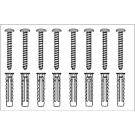 Befestigungssatz »PLUS«, 8-teilig, geeignet für Haltegriffe