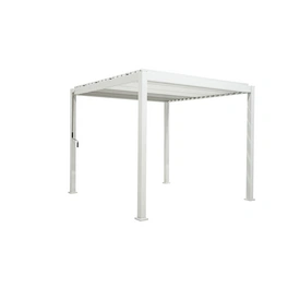 Pergola »Basic 88«, Höhe: 240 cm, weiß, pulverbeschichtet