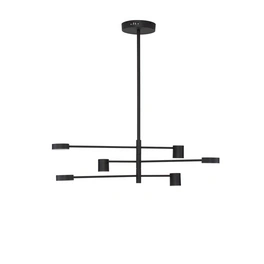 Pendelleuchte » Nordik «, LED, 28 W, Höhe: 95 cm, schwarz